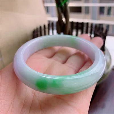 

Zheru Jewelry Natural Myanmar Jade 54mm-62mm bracelet exquisite princess bracelet send girlfriend send mom