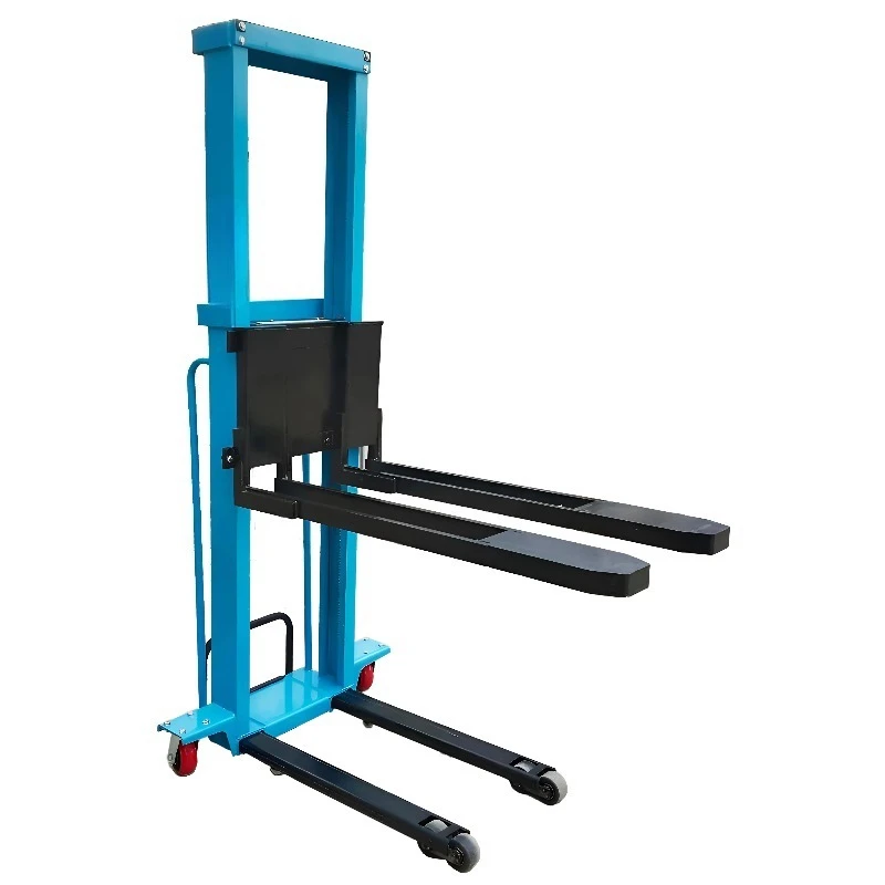 

1-Ton portable automatic electric forklift for loading and unloading and stacking transportation in warehouses or factories