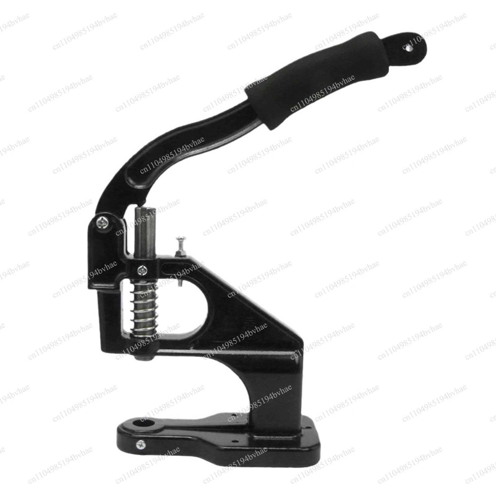 Cross border hand pressed eaves buckle set, leather buckle machine