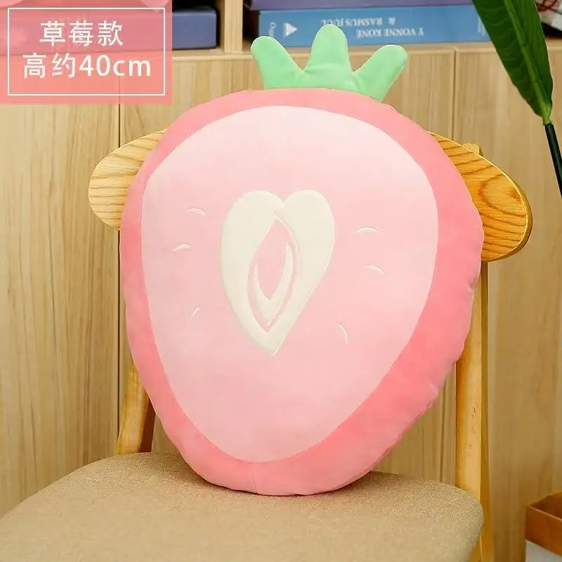 

Newest Fruit Throw Pillow Cushions Kawaii Stuffed Plush Toys Figure Dolls Cartoon Anime Cute Friends Birthday Holiday Gift Dolls