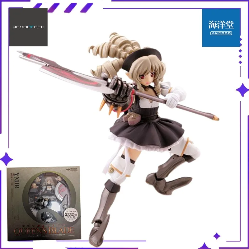 KAIYODO Oryginalna Technologia Kół Queen's Blade No.014 Heretic Interrogator 1P Karara Version Ruchoma Figurka Model Zabawka Kolekcjonerska