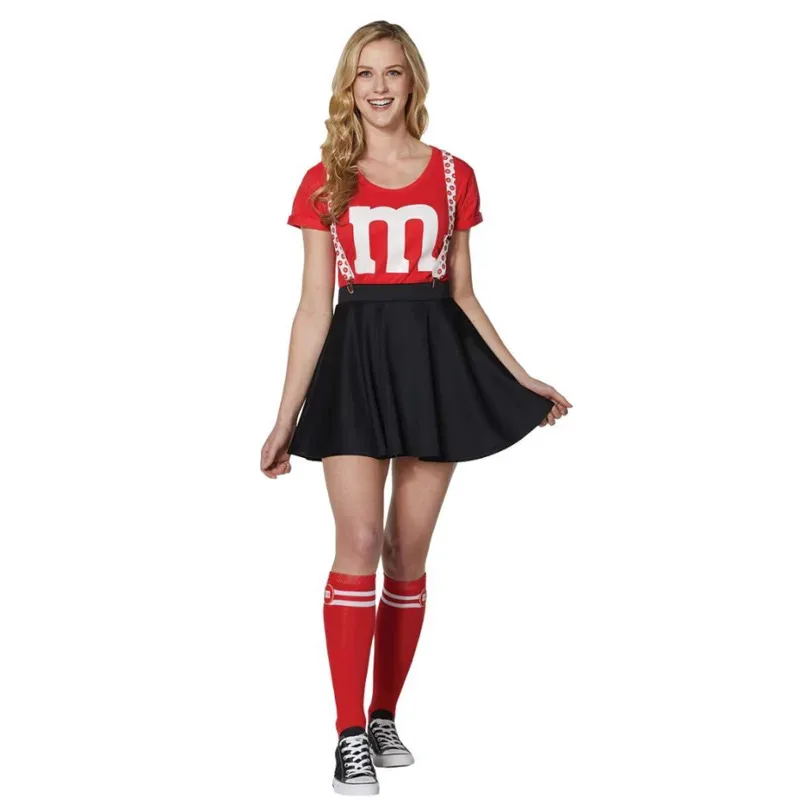 Uniforme de Cosplay de colegiala japonesa para mujer, conjunto de disfraz de animadora Sexy para chica, traje de animadora, disfraz de Halloween para mujer