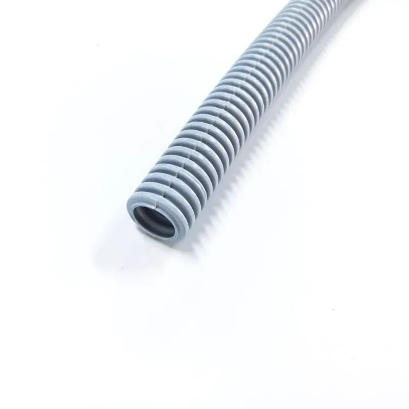 Outdoor Electrical Systems UV-resistant IP65 Waterproof Durable Flexible PVC Pipe Electrical Solar Plastic Corrugated Conduit