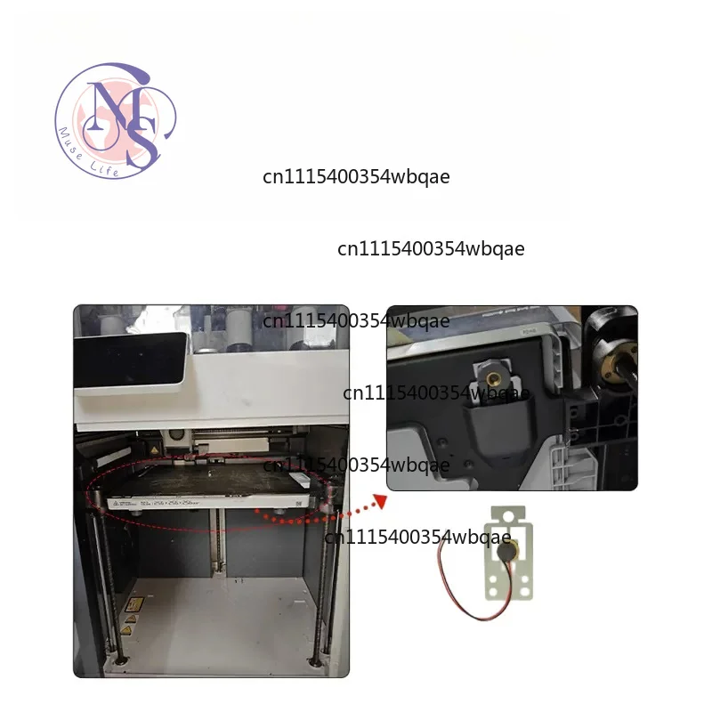Pressure Sensing Strain Sheet, Auto Leveling Sensor Replacement Accessory for 3D Printer Hot Bed