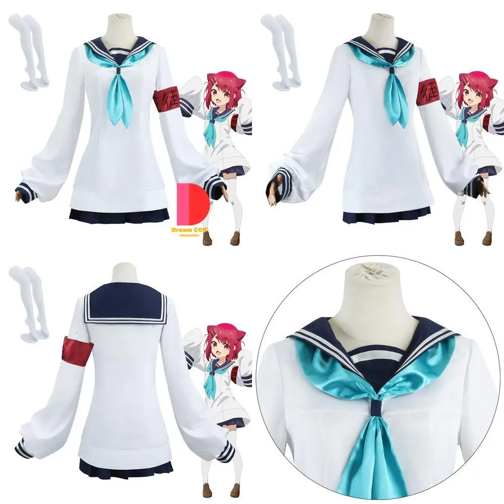 

My Deer Friend Nokotan Cosplay Costume Anime Nekoyamada Neko Cute School Uniform Role Play Women Halloween Party Comic Con