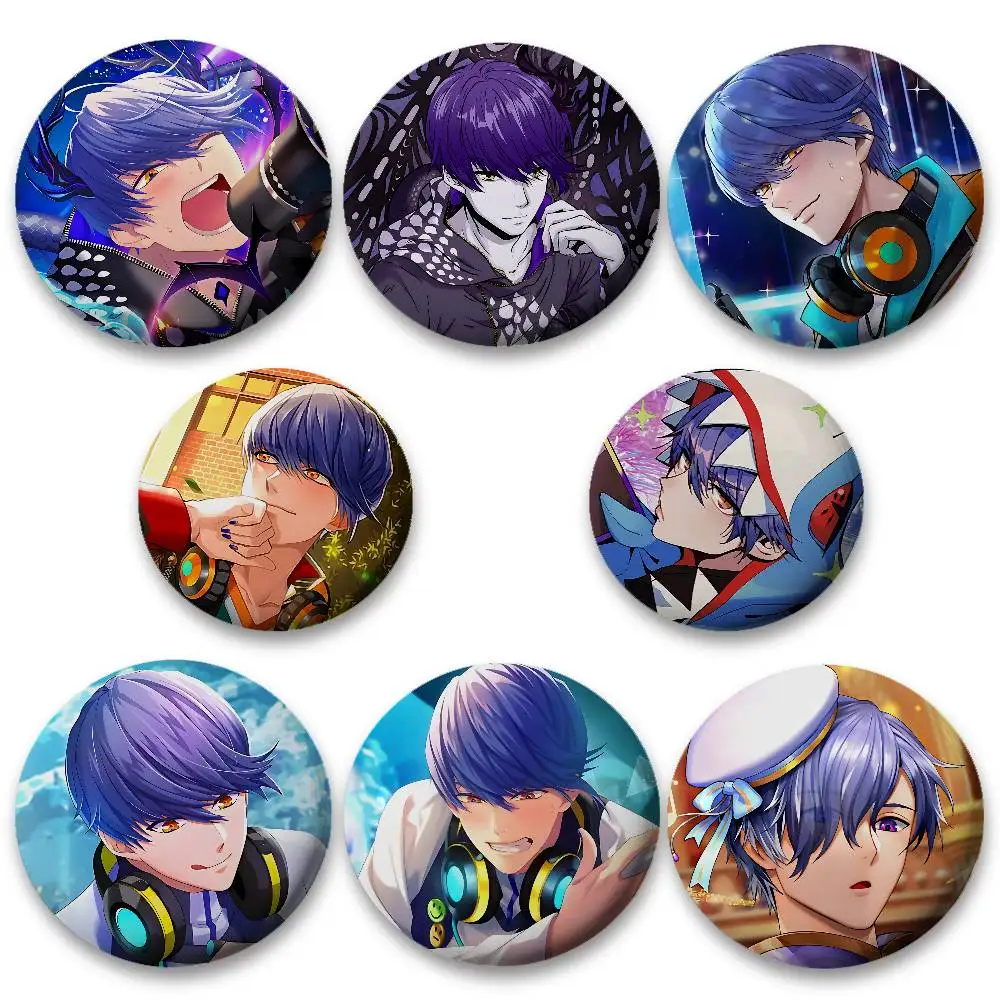 Cartoon O-Obey Me Leviathan For Clothes Anime Enamel Pin Cute Things Cartoon Cosplay Badges On Backpack Brooch Art Gifts