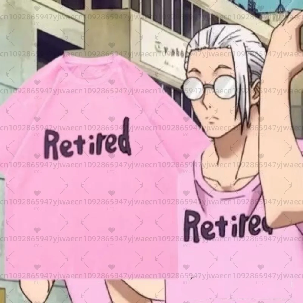 

Men name tag Anime Sakamoto Days T Shirts Cos Costume Sakamoto Tarou T-Shirt Oversized Short Sleeve Retro Tops Men Women Tees
