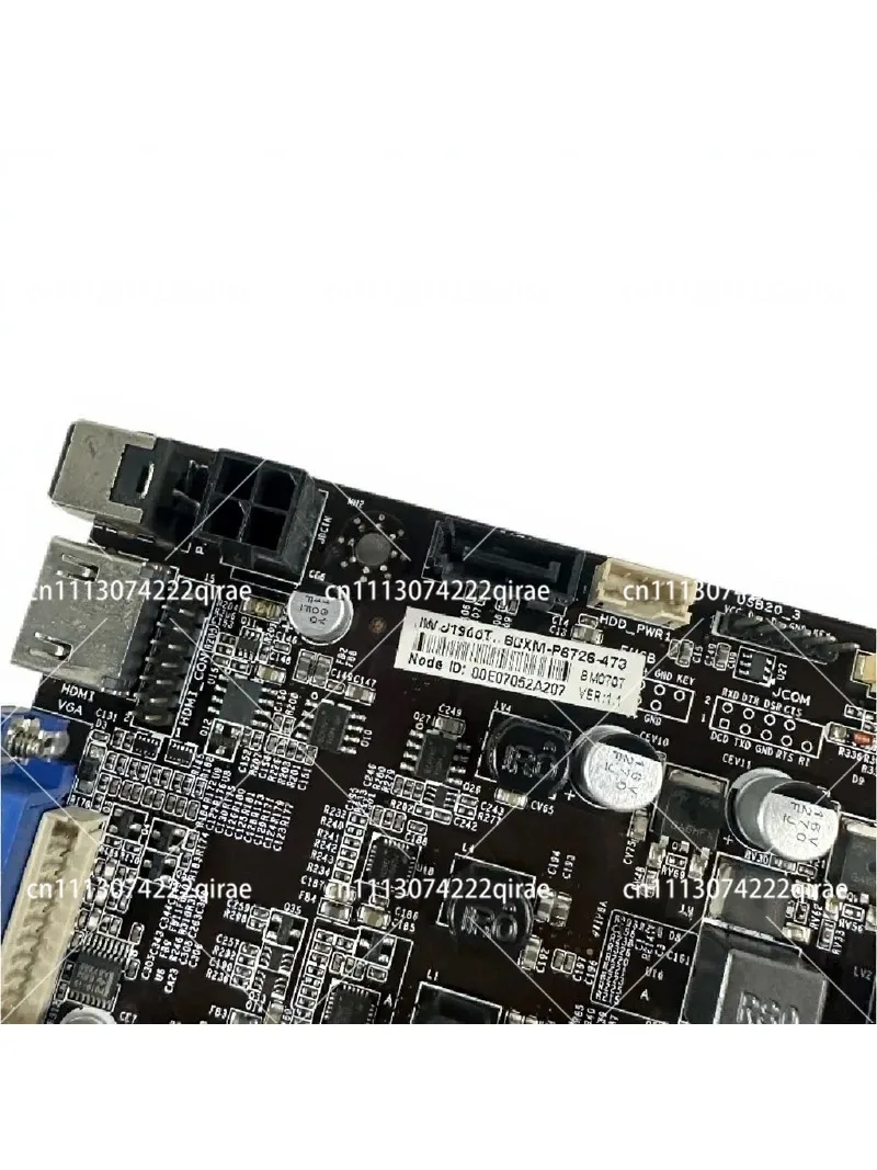 J1900T integrated industrial control ultra-thin motherboard supports MSATA 12V DDR3 USB 3.0 disassembly