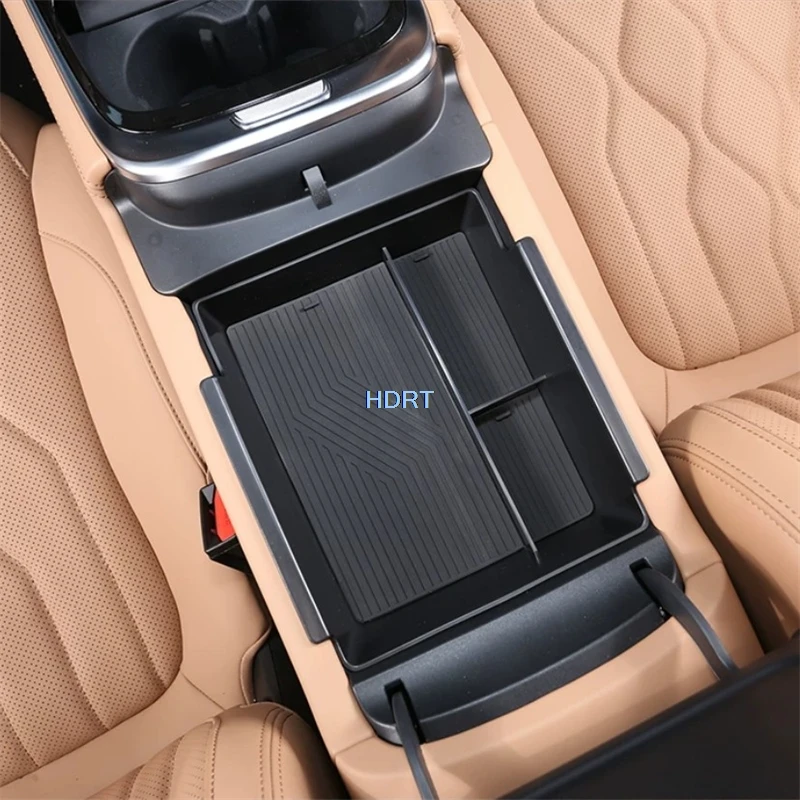 For Geely Galaxy A7 2025 + Car Styling Armrest Storage Box Container Case Organizer Tray Cover Protector Decoration Accessories