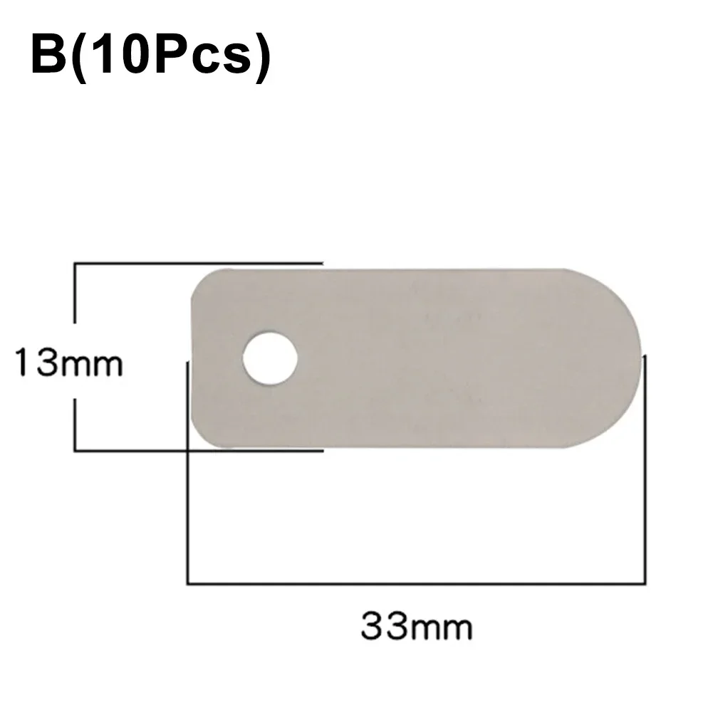 Compresseur d'air silencieux sans huile, tête de pompe, plaques de soupape, machine à piston de ceinture, pièces d'outils pneumatiques, accessoires, 10 pièces