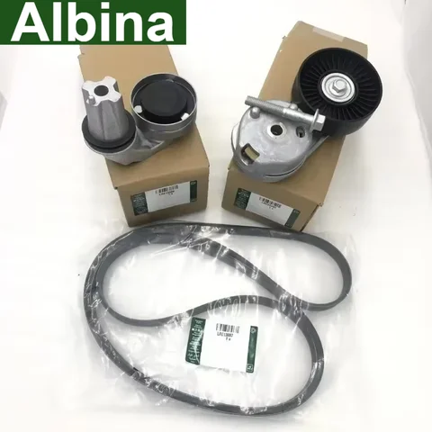 Натяжной ролик ремня генератора LR013697 LR013506 LR035493 для дизельных двигателей 3.0L, подходит для Discovery 4, Range Rover Sport 2010-2013