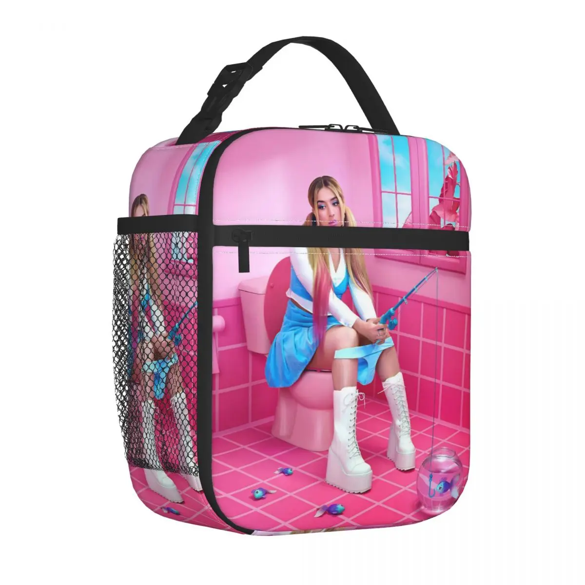 Music L-Lolas I-Indigos Insulated Lunch Bag Cooler Bag  Meal Container High Capacity Tote Lunch Box Men Women College Picnic