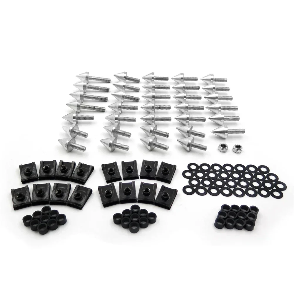 

Aluminum Silver Fairing Bolts for 2004-2006 Yamaha YZF R1 Motorcycle