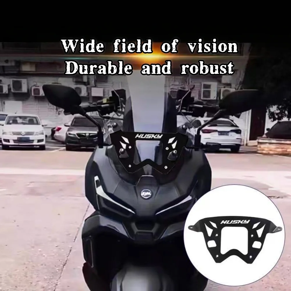 For SYM HUSKY ADV150 modified rearview mirror forward bracket original rearview mirror straight up