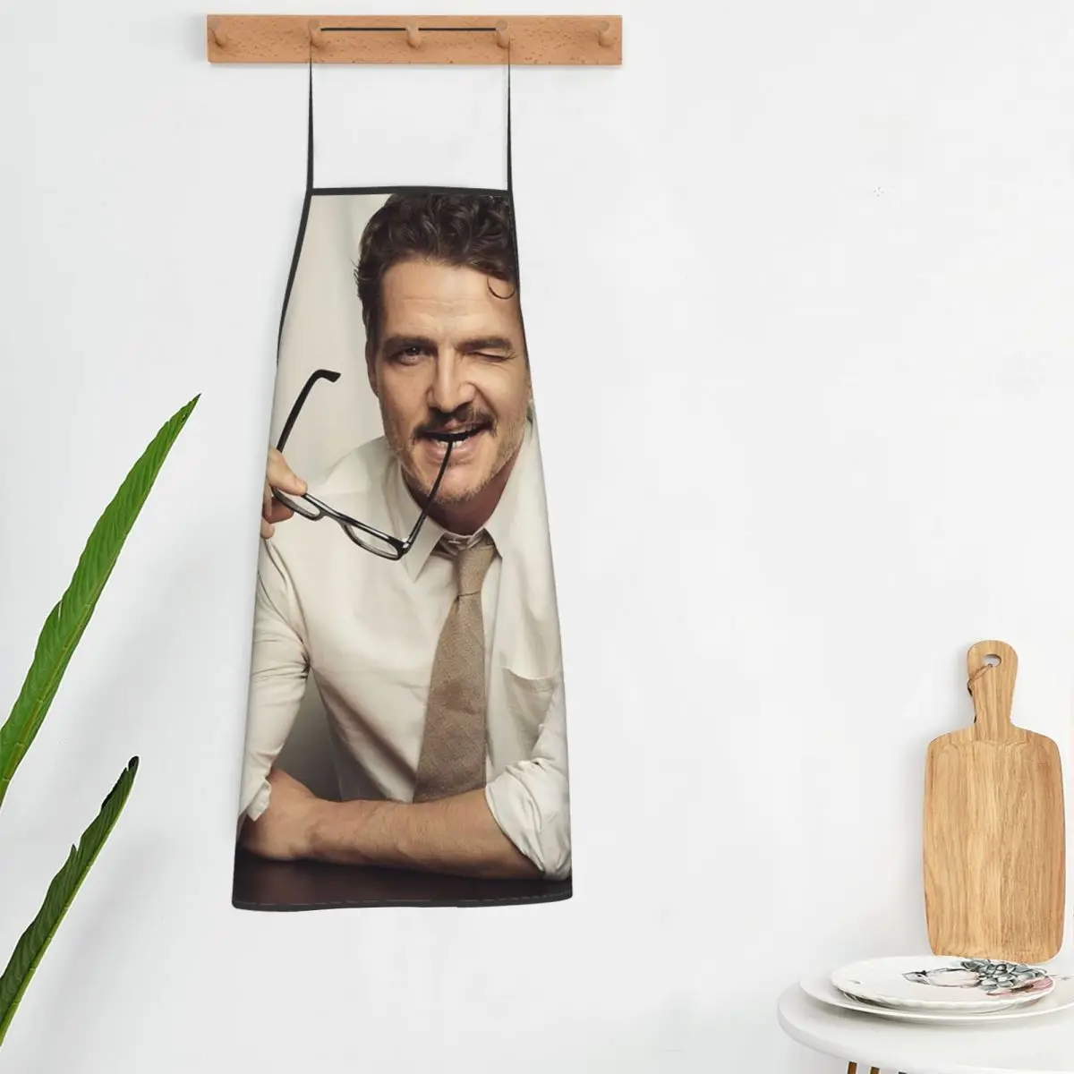 

Фартук Pedro Pascal для шеф-повара, для приготовления пищи, выпечки, уборки на кухне, для женщин и мужчин, для садоводства