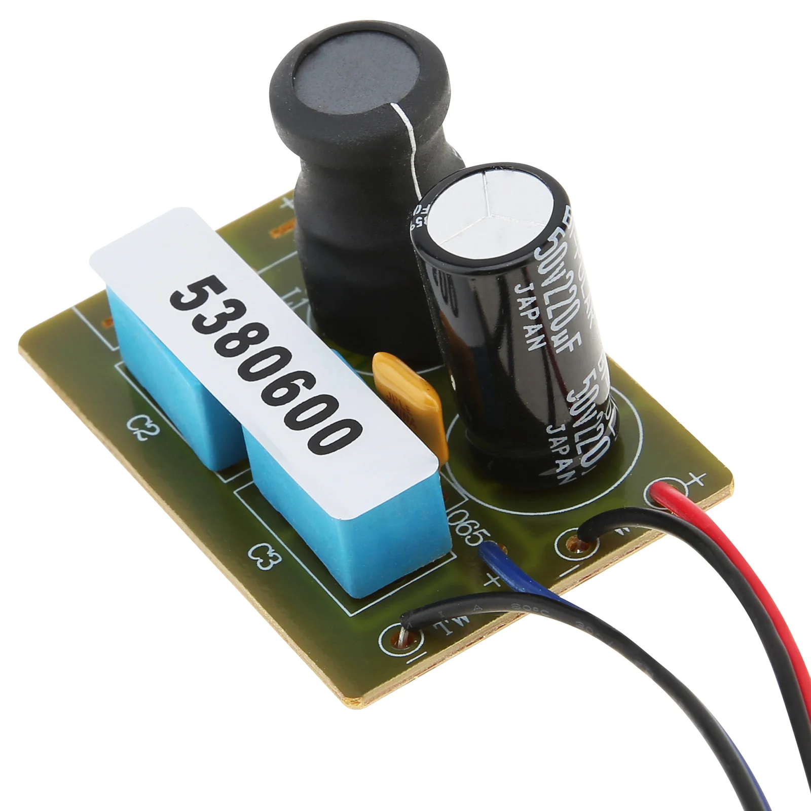 مكبر صوت مقسم تردد الصوت ، وحدتين ، فلاتر كروس لسماعات الصوت ، أرضية PCB مع لوح حريق ، 60 واط