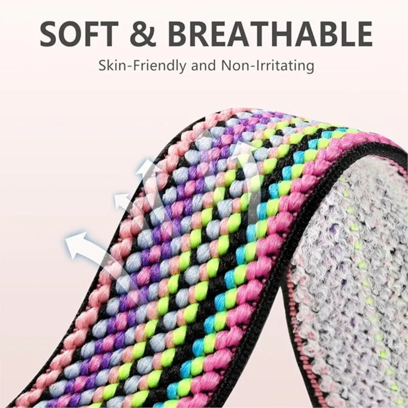 Эластичный ремешок 20 мм 22 мм для Samsung Galaxy Watch 6 5 pro 3 4 classic/Active 2 Богемный блестящий браслет Pride Huawei GT 3-2-e Band