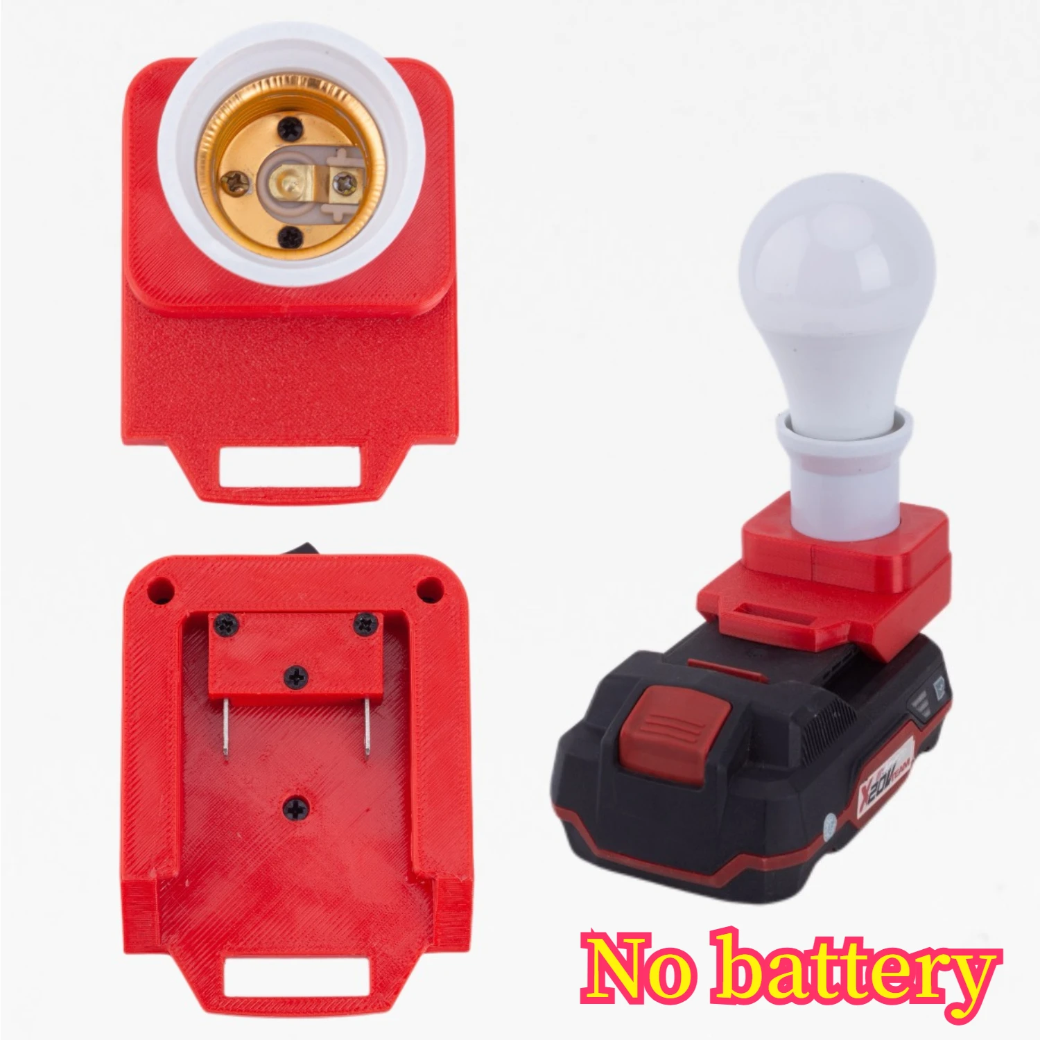 

Для Lidl Parkside X20V: Аккумуляторный портативный светильник с цоколем E27, светодиодная лампа для работы в помещении и на улице