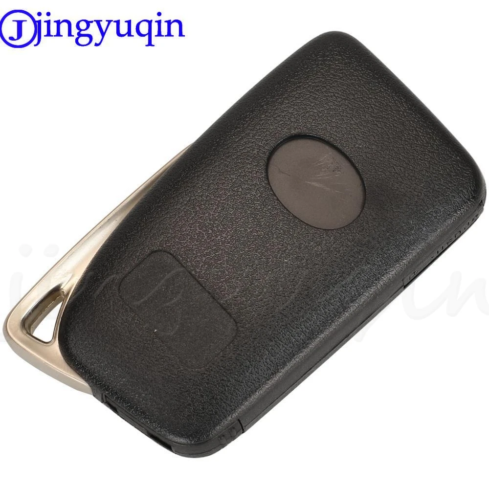 jingyuqin  2/3/4Buttons For Lexus NX GS RX IS ES GX LX RC 200 250 350 LS 450H 300H Car Smart Key Shell with small key blade