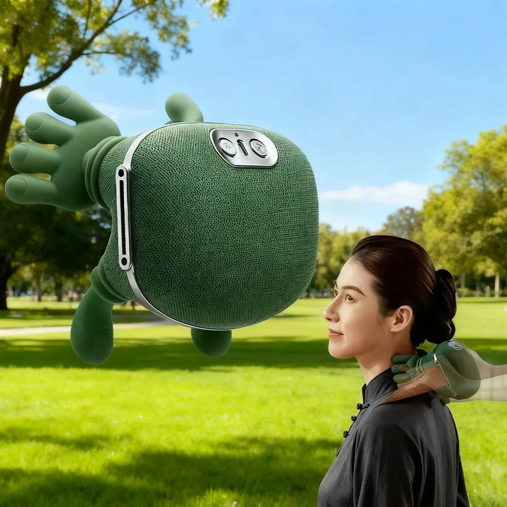 

Бионический электрический разминающий массажер для шеи, перезаряжаемый трапециевидный массажер для шеи, шейный массажный шаль для шеи Masajeador