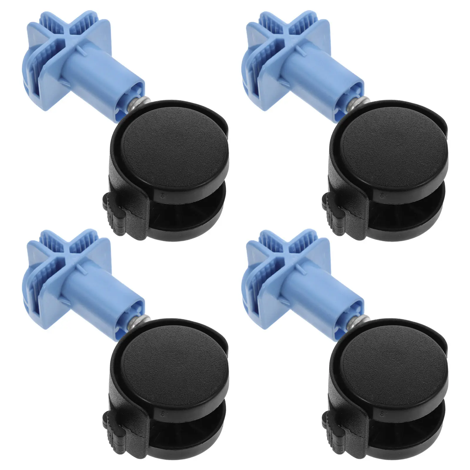 4Pcs Cat Kennel Casters Swivel Wheels for Pet Enclosure Mobility Easy Assembly Secure Stable Transport Comfortable Pet Cage