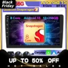 Android 14 9/10 Zoll Kein Rahmen Navigationsvideoplayer GPS Autoradio Multimedia Auto DSP Stereo Head Unit Smart Car System BT 1