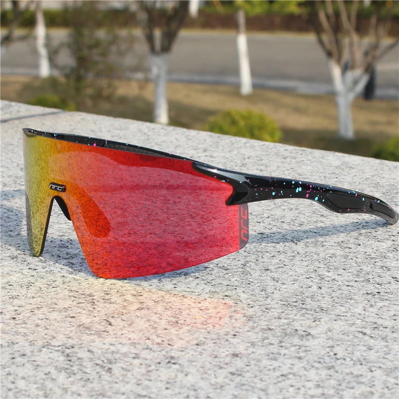 NRC Cycling Sunglasses 1 Lens Black One Size 7