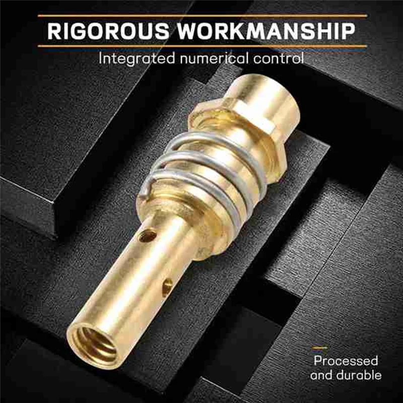 

35Pcs 15AK Welding Torch Consumables 1.2Mm MIG Torch Gas Nozzle Tip Holder Of 15AK MIG Welding Torch Easy Install Easy To Use