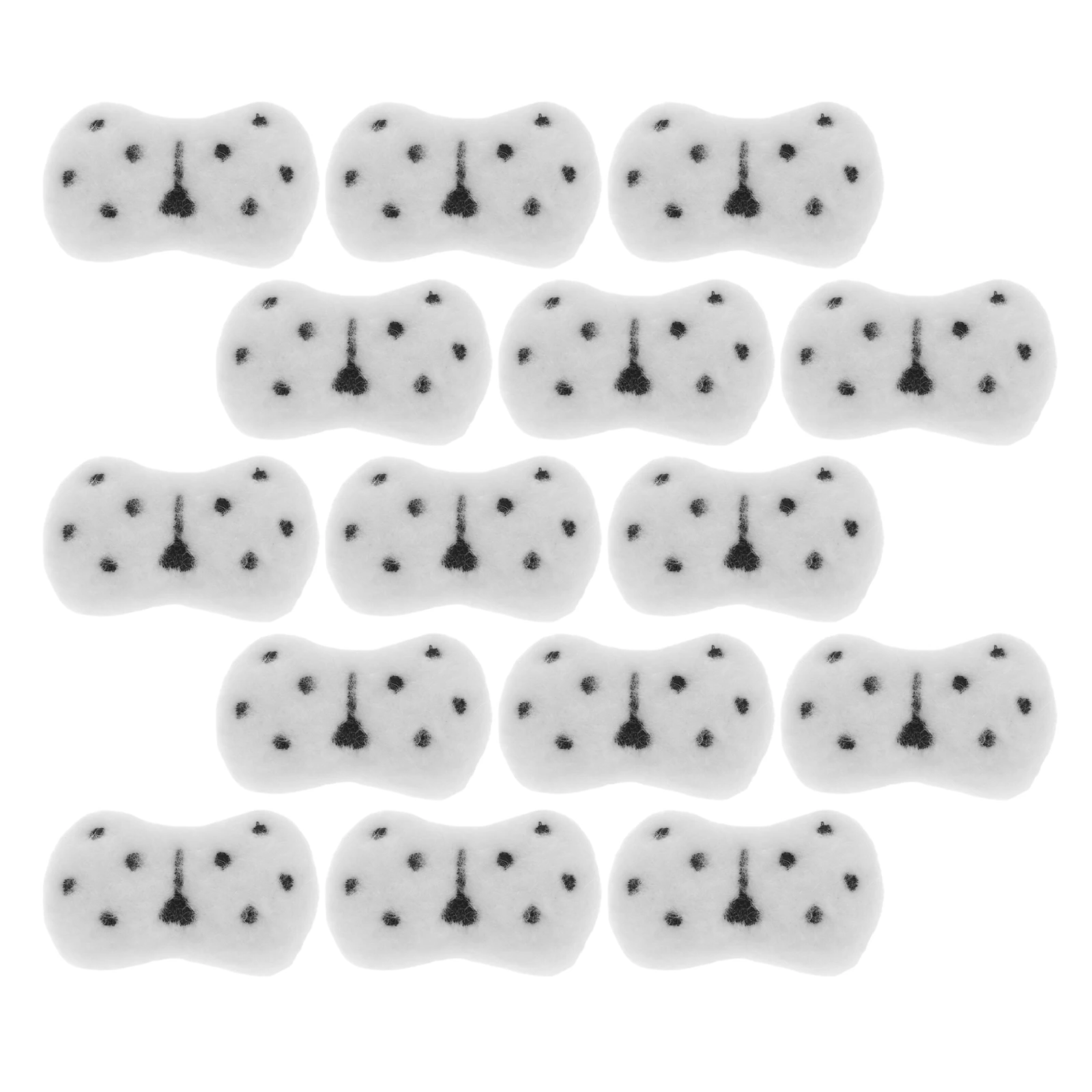 

15 Pcs Nose Accessories Crochet Decorate Stuffed Animal Fabric DIY Accessory