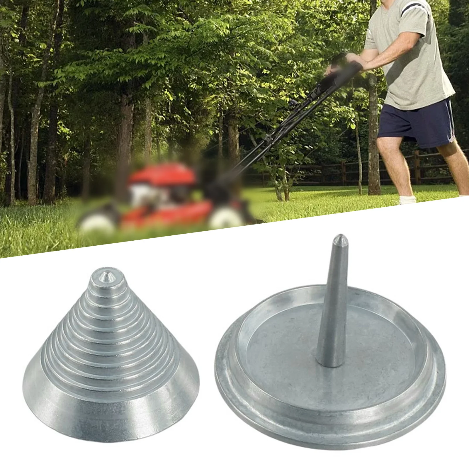 1PCS Metal Blade Balancer For All Rotary Lawnmower Brushcutter for blades Garden Power Tool Accessories Replacement