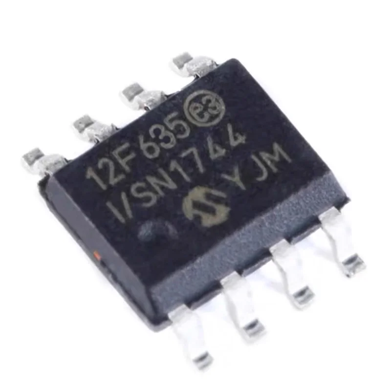 

10Pcs New Original Pic12F635-I/Sn 12F635 Soic-8 Microcontroller/8-Bit Chip