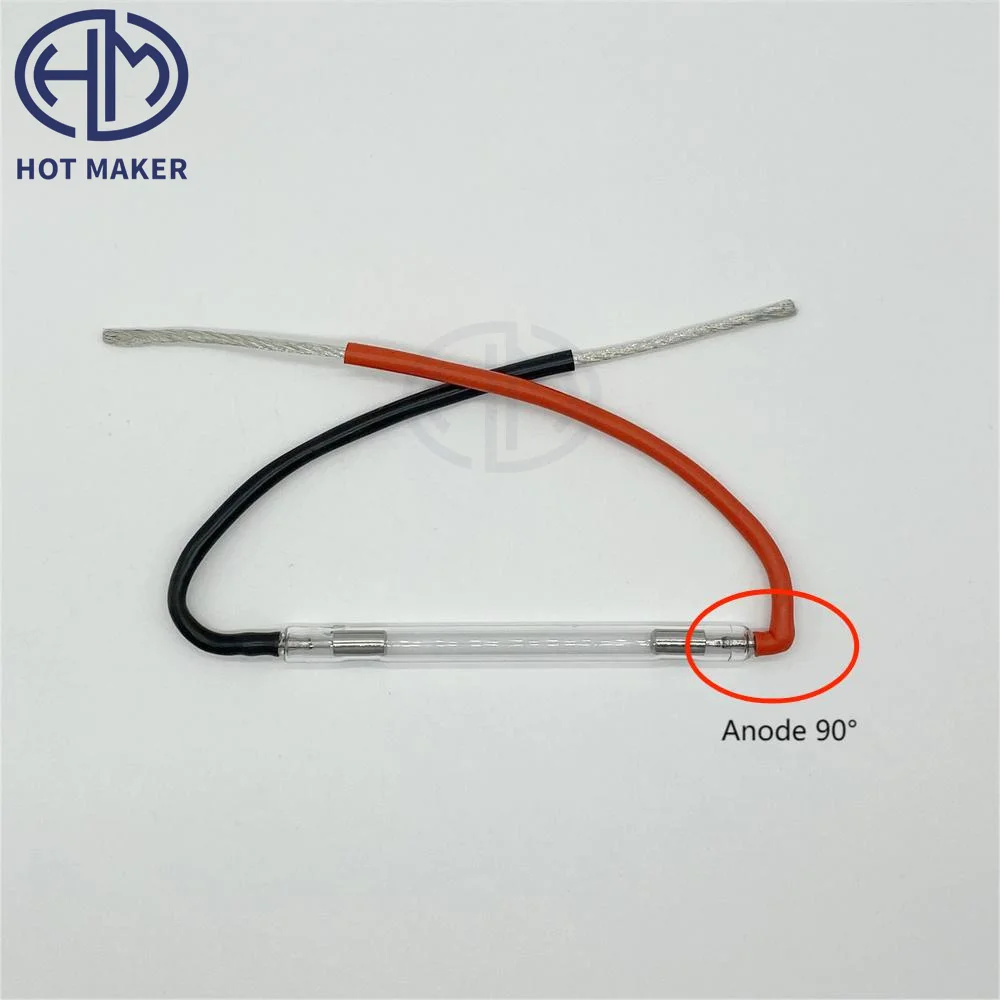 2PCS 9×65×115mm Anode Right Angle NCRIEO Lamp Replacement for IPL SHR OPT Beauty Machine Handpiece