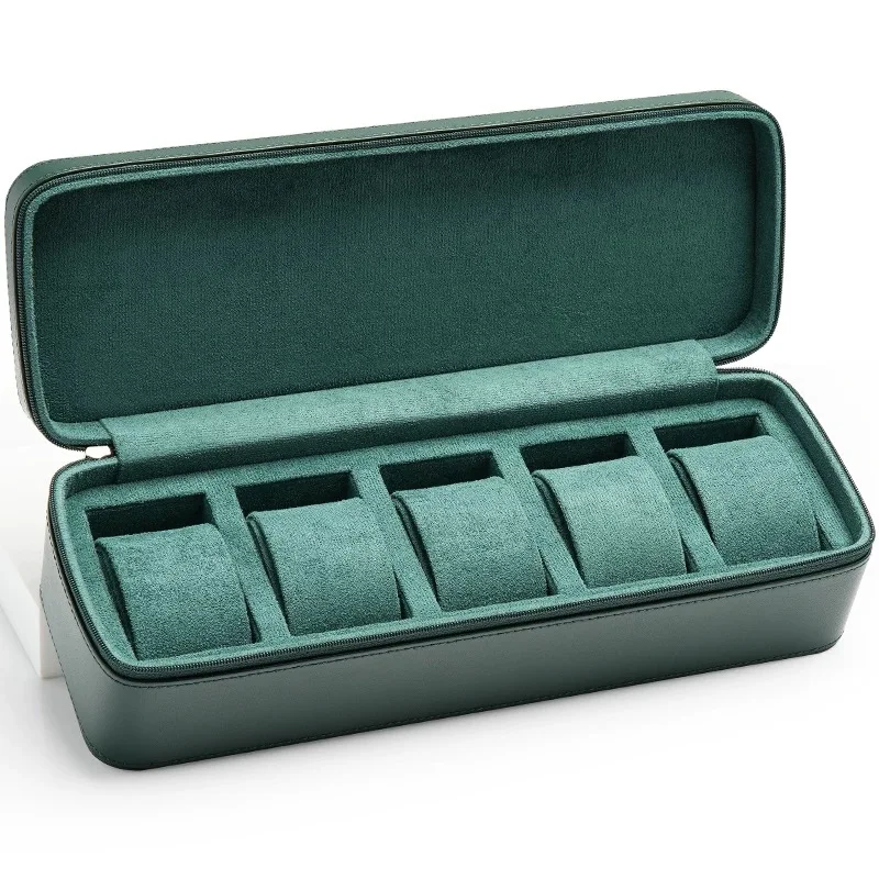 New 2025 Leather Watch Case Watch Storage Box Watch Collection Luxury Watch Box Organizer Watch Holder For Men