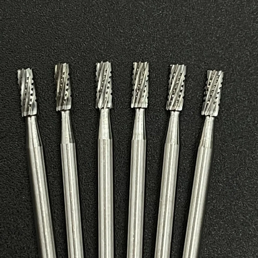 Tandheelkundige HP Bur Boren Ronde/Rechte Kloof/Tapered Kloofkop HP Polijstboren 10 stks