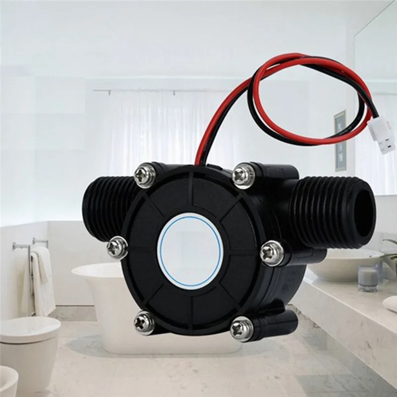 Generador Micro-Hydro, turbina generadora de flujo de agua de CC, 80V, 10W, grifo hidroeléctrico, flujo hidráulico de agua, bricolaje