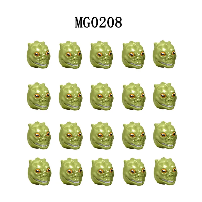 

20pcs/set Building Blocks Zeb Orrelios Brick Figure Bossk 4-Lom Figurines Bounty Hunter kuras Bai Li KM66028 mini Assembly Toys