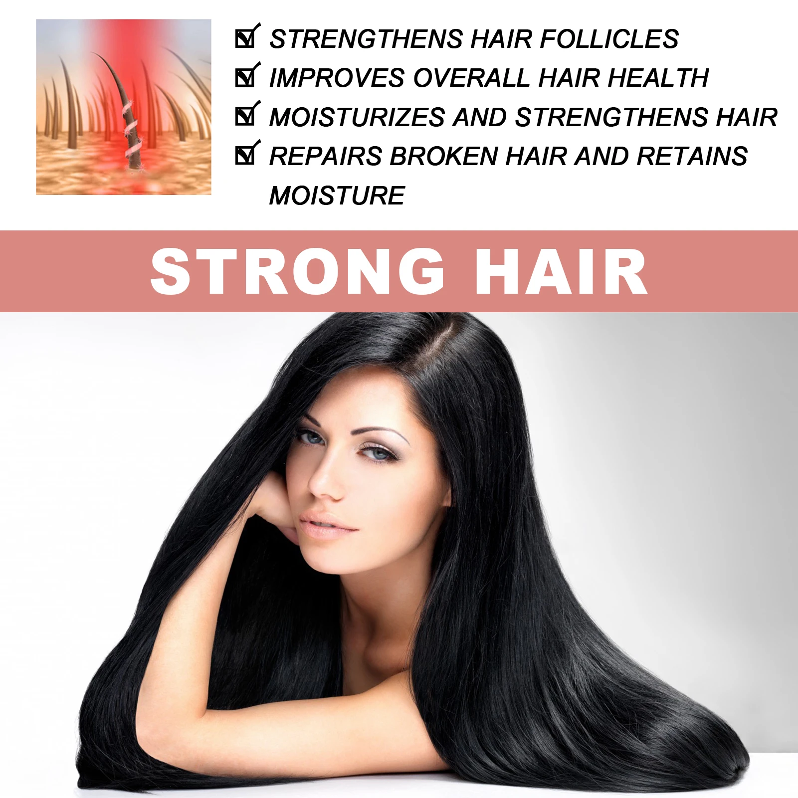 Eelhoe Hair Care Ampoule Thick And Strong Hair Care Nutrient Smooth Repair Scalp Hair Root Massage Nourish Brighten Your Hair