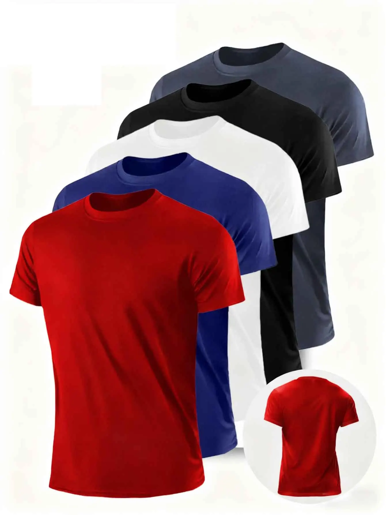 

Мужская футболка в минималистском стиле: дышащий хлопок, без снятия стресса для повседневных поездок на работу