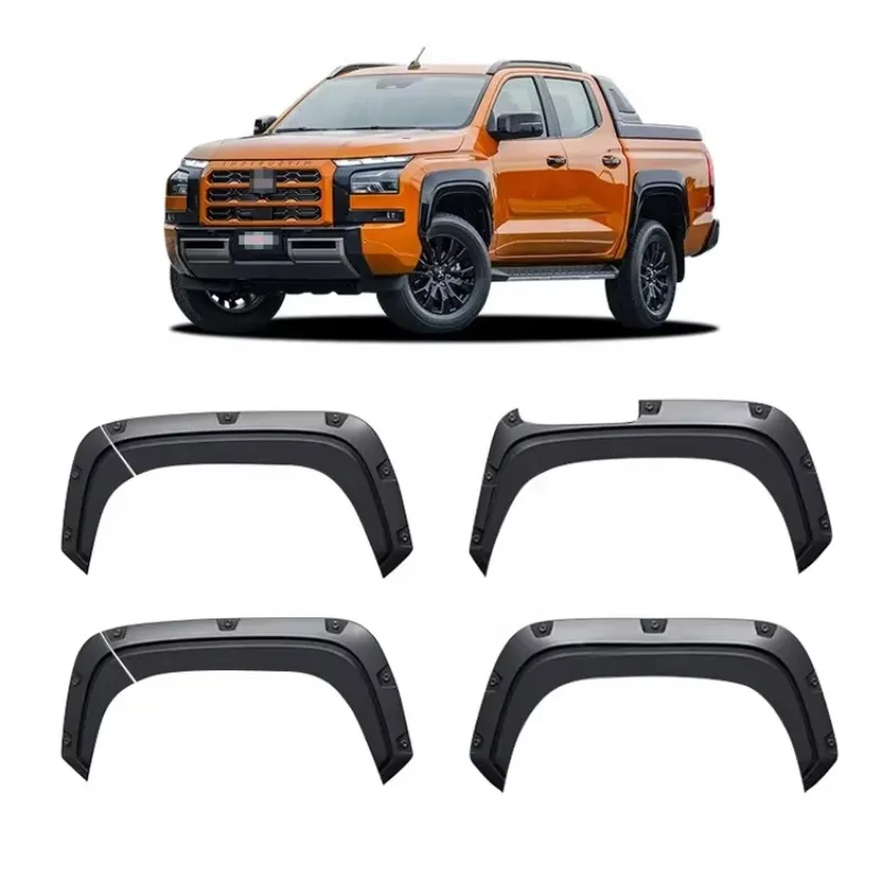 

Modification Loyicar Other Exterior Accessories Front Rear Wheel Cover Protector Wheel Arch Fender Flares for TRITON