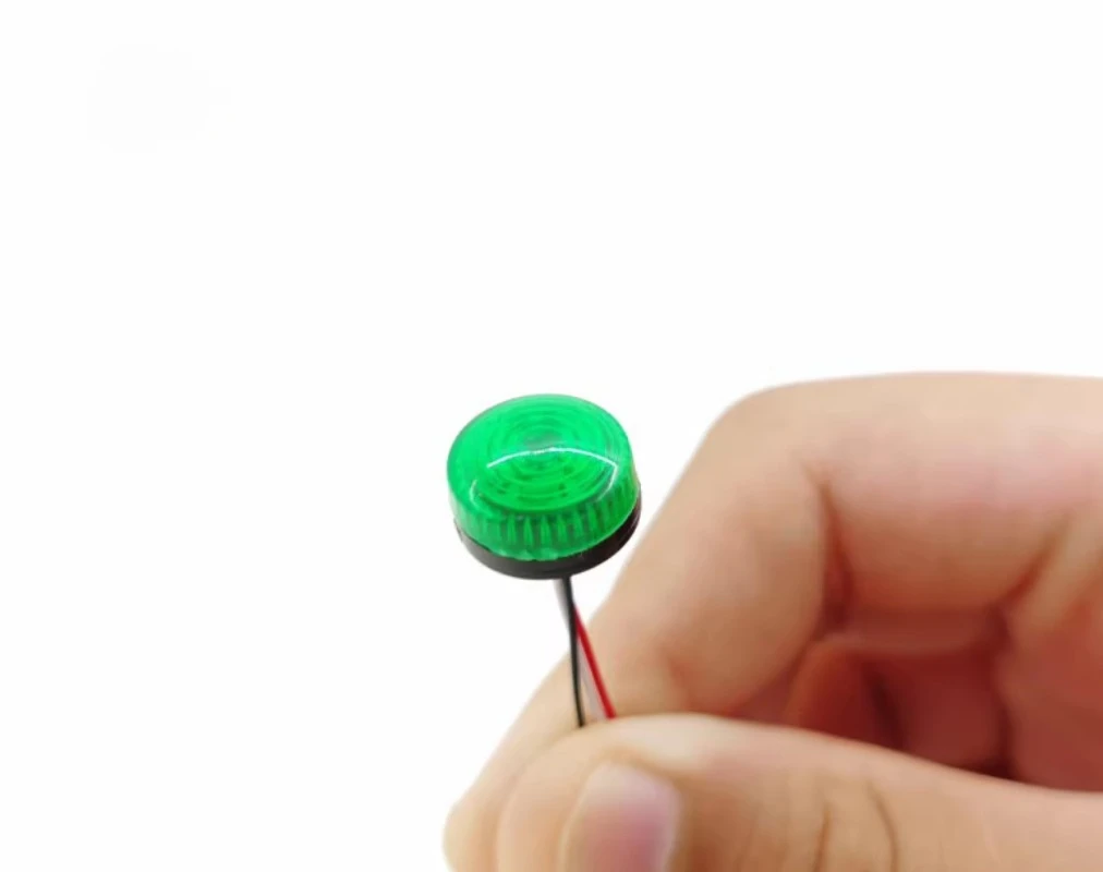 

LED Circular Engineering Lamp Rotating Lights for 1/14 Tamiya RC Truck Trailer Tipper Scania Benz Actros Volvo MAN LESU Parts