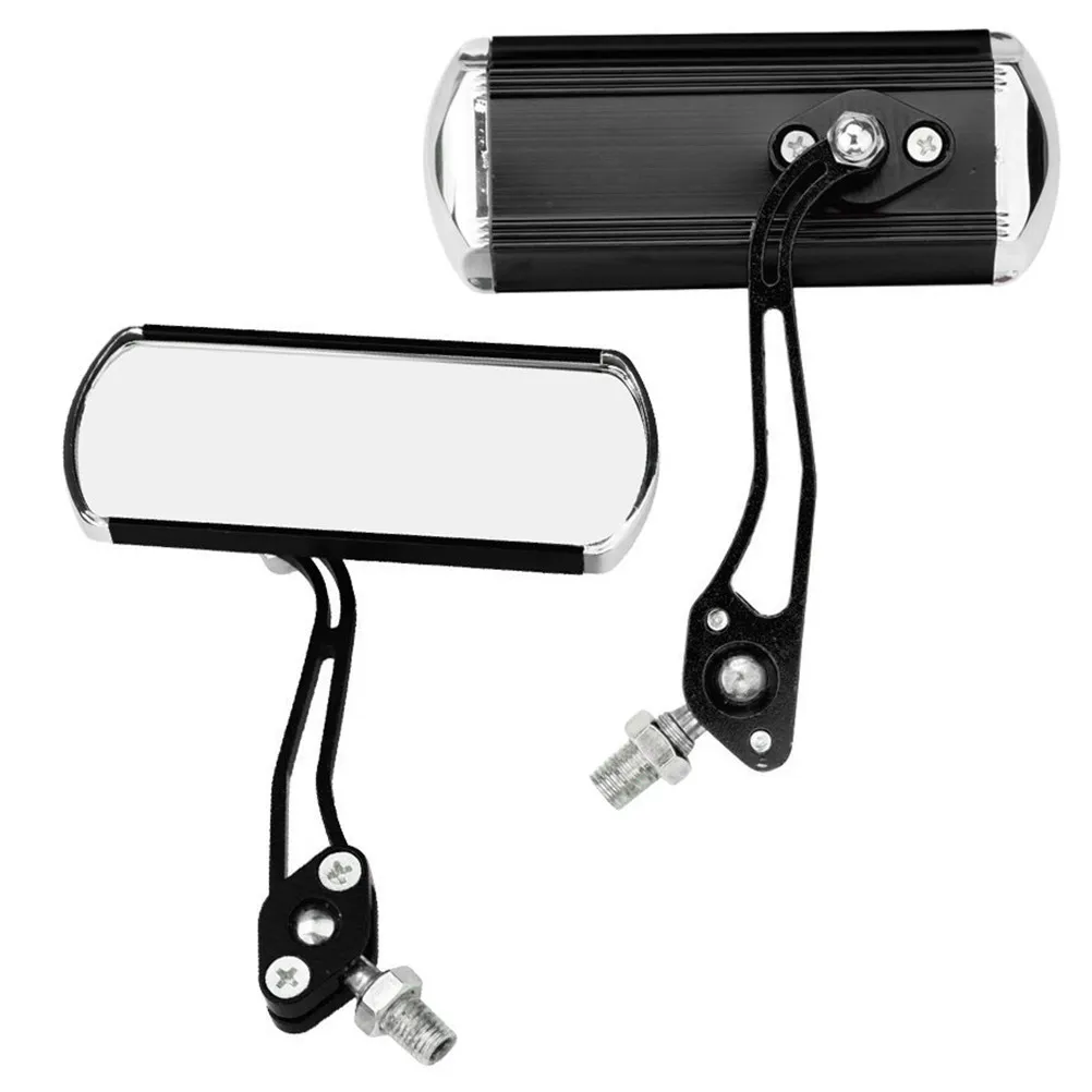 

Вращающееся на 360 градусов зеркало заднего вида для велосипеда, компактный стильный дизайн, полностью регулируемое широкоугольное зеркало для руля диаметром 13-35 мм