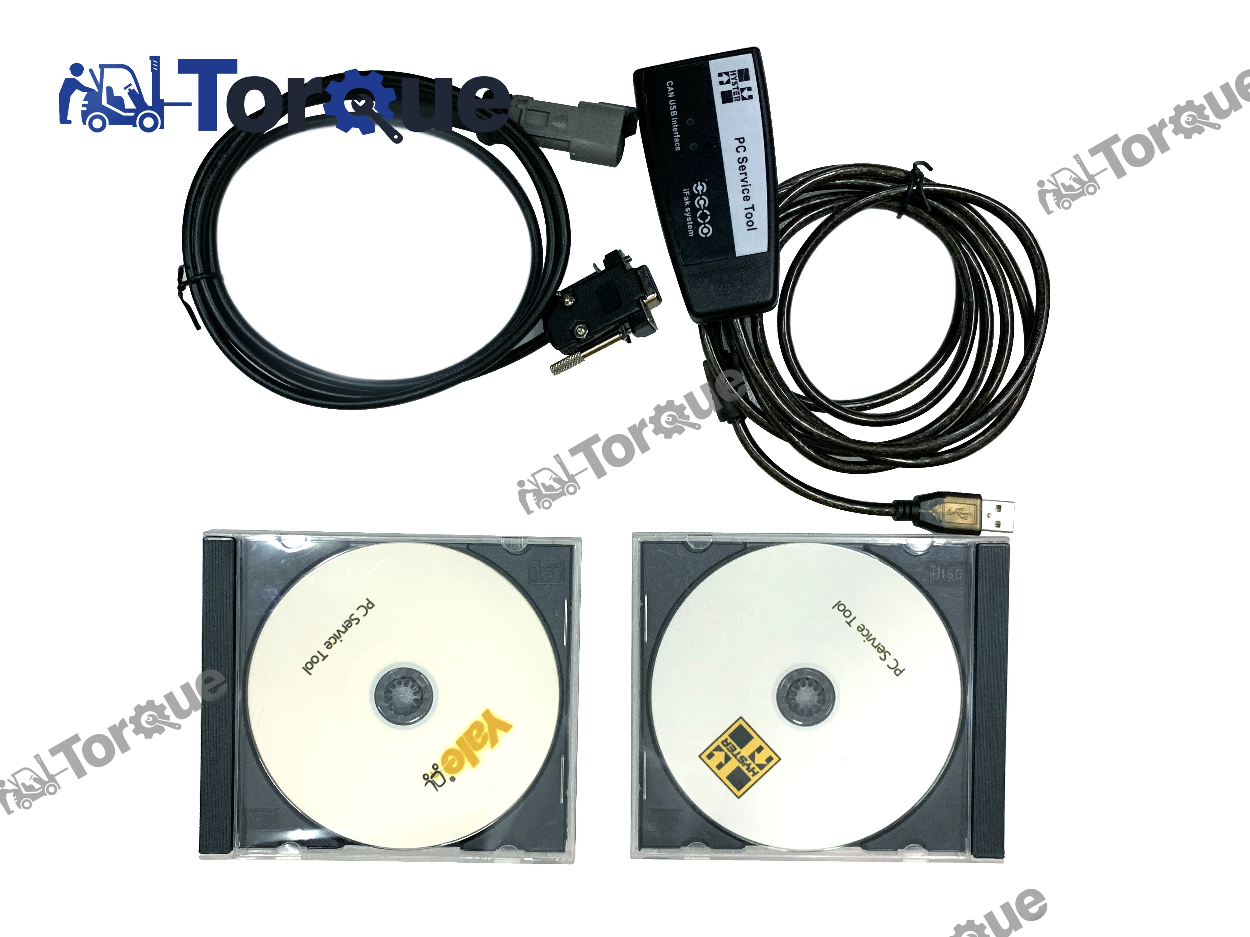 for Hyster Yale Forklift Truck Diagnostic Tool Scanner Ifak CAN USB Interface Yale Hyster PC Service Tool