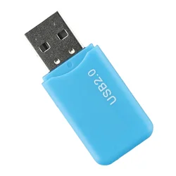 Compact and Lightweight Highspeed 2 0 Card Reader USB Interface TF/microSD/Mobile Phone Memory Card Reading/Writing