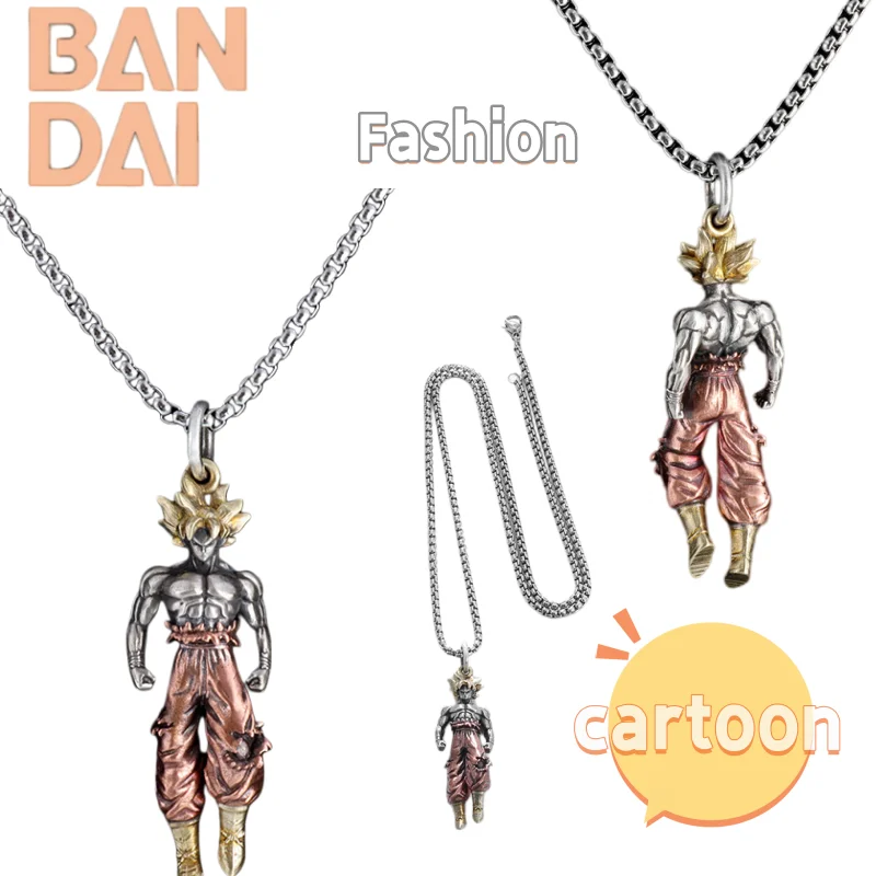 

Dragon Ball Goku Necklace Creative Cartoon Fashion Stylish Personalized High-Value versatile Portable Accessory Couple Pendant