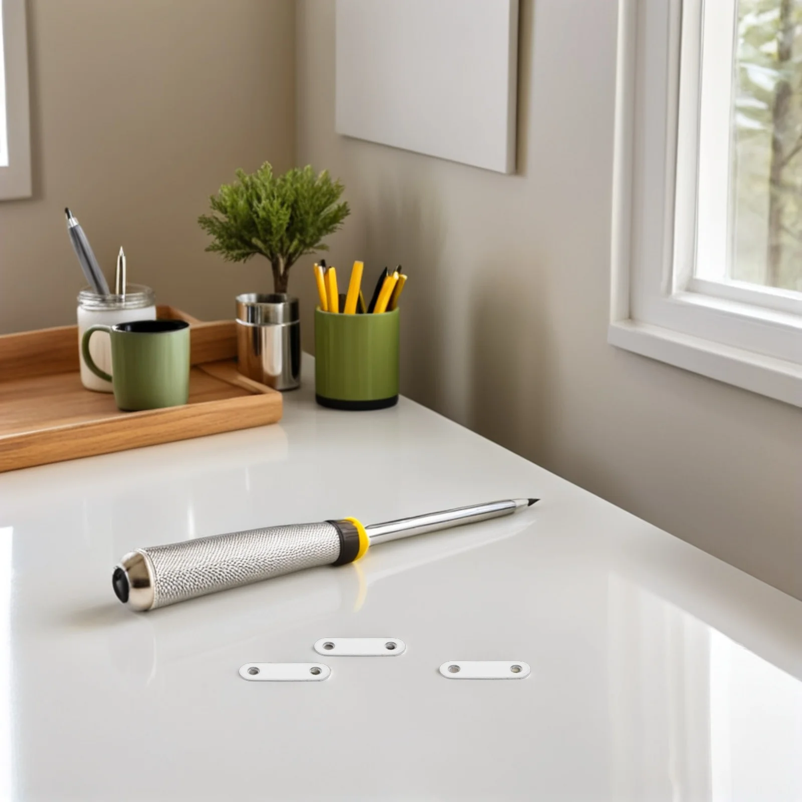 

40Pcs Heavy Duty Stainless Steel L Brackets 57mm Flat Joining Plates for Cabinets Shelves Storage Units 39mm Hole Spacing