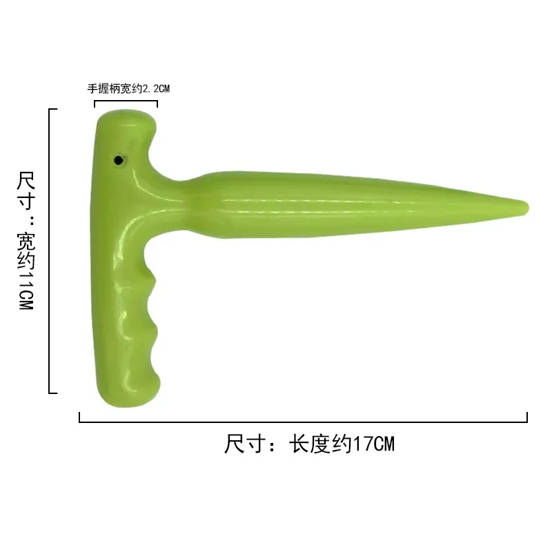 2024 New Version Practical Outdoor Tools Migration Accessory Garden Cultivation Plant Sow Dibber Hole Punch Durable Loosen Soil