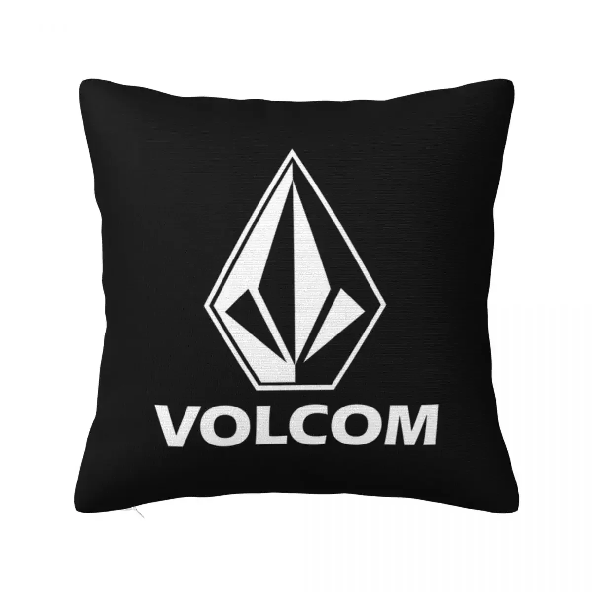 Volcom Logo (26) Square Pillowcase Polyester Pillow Cover Velvet Cushion Zip Decorative Comfort Throw Pillow For Home Car