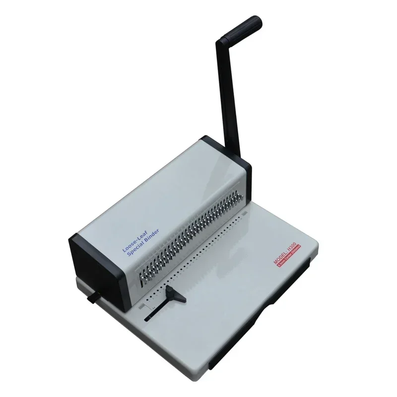 30-26-20 hole puncher, H300 loose-leaf notebook hole puncher, for binders and notepads, heavy-duty hole puncher