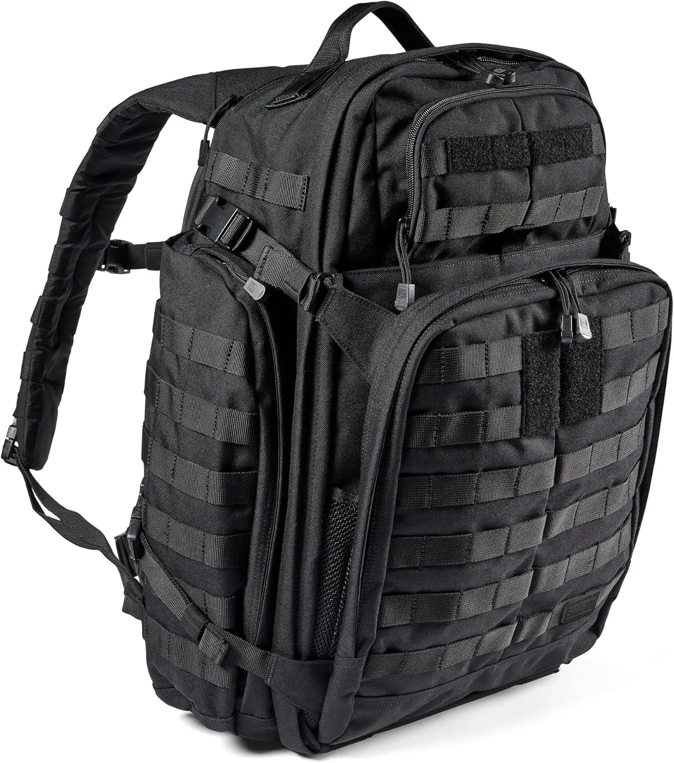 5,11 Тактический рюкзак Fag Rush 72 2.0 Wee Military Molle Pack, CCW с несколькими отделениями, 55 литров, большой, Стиль 56565 Nederland Черный