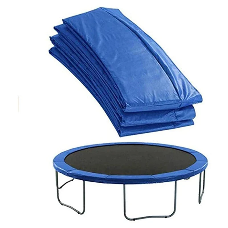 Trampoline  Mat Trampoline Safety Enclosure With Poles Trujump 14\' Trampoline With Safety Enclosure